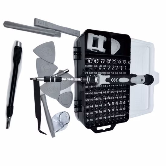 16 in 1 Power Tool Combo Kits with Cordless Drill Household Tools Set with DIY Hand Tool Kits for Professional Garden Office Home Repair
