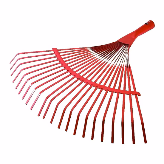 Gartenreinigungs-Blattstahlrechen, Gemeinschafts-Landschaftsbau-Rasenrechen
